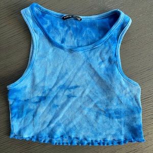 Blue Tie Dye Top (S)